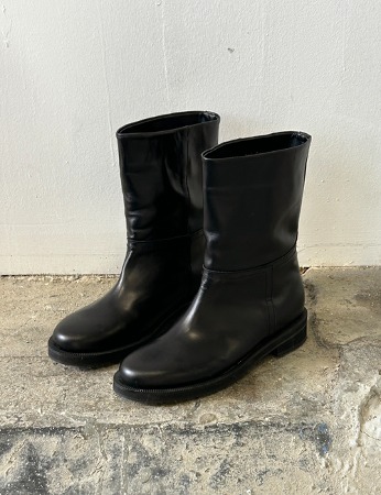 low leather boots (6size)