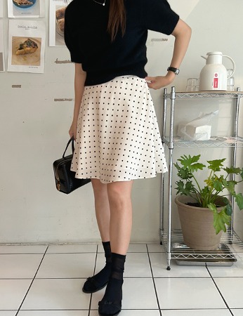 dot dot skirt (2color)