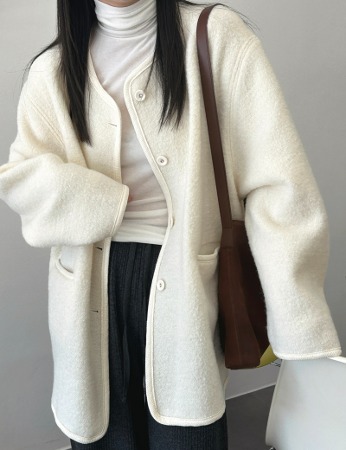 water knit cardigan (2color)
